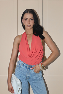 ARABELLA BODYSUIT CORAL