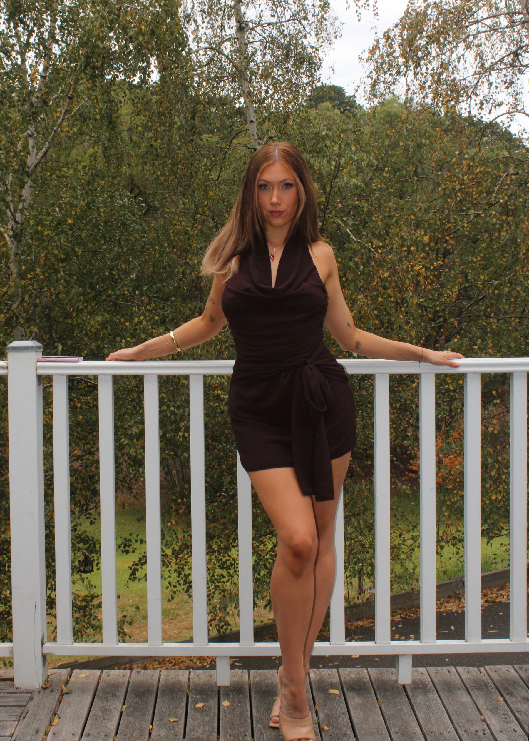 KARLICA customer wearing the look