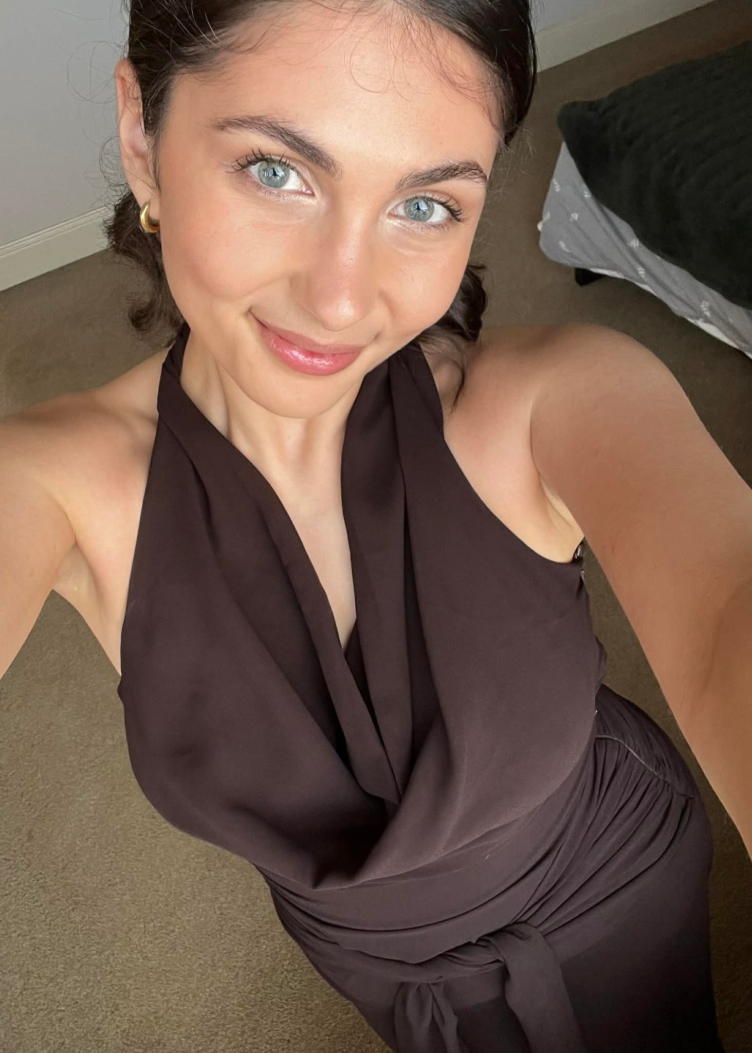 KARLICA customer wearing the look